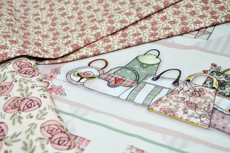 Vintage Fabric Patchwork Throws